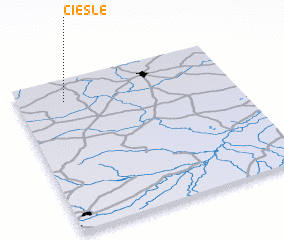 3d view of Cieśle