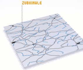 3d view of Zubki Małe