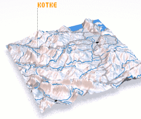 3d view of Kotkë