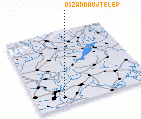 3d view of Ószanda-Újtelep