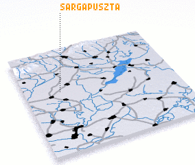 3d view of Sárgapuszta
