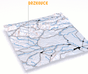 3d view of Držkovce