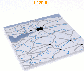 3d view of Łoźnik