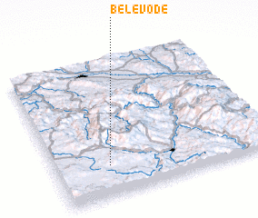 3d view of Bele Vode