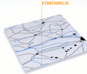 3d view of Otwock Wielki