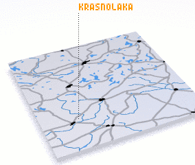 3d view of Krasnołąka