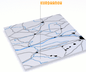 3d view of Kurdwanów