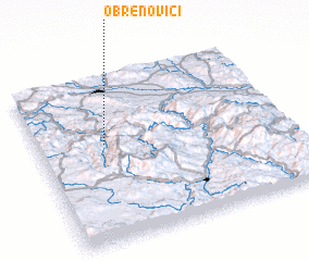 3d view of Obrenovići