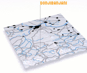 3d view of Donji Banjani