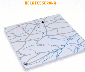 3d view of Wola Tesserowa