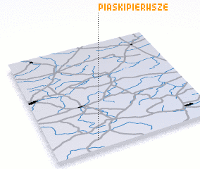 3d view of Piaski Pierwsze