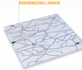 3d view of Budki Radziwiłłowskie