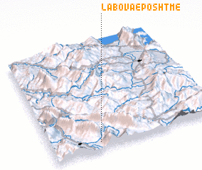 3d view of Labova e Poshtme