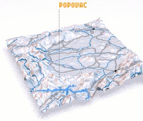 3d view of Popovac