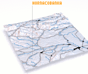 3d view of Horná Čobánka