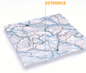 3d view of Ostrovica