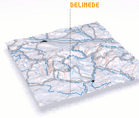 3d view of Delimeđe
