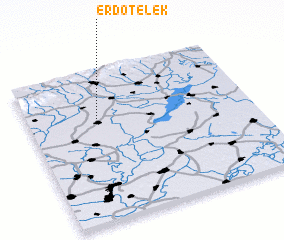 3d view of Erdőtelek