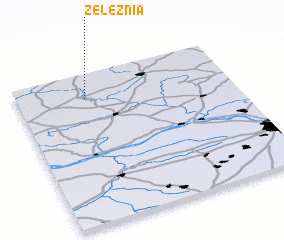 3d view of Żeleżnia