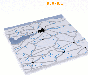 3d view of Bzowiec