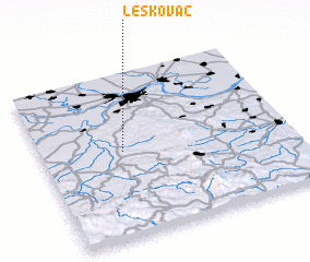 3d view of Leskovac