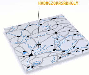 3d view of Hódmezővásárhely