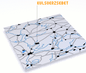 3d view of Külsőerzsébet