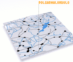 3d view of Polgárhalomdůlő