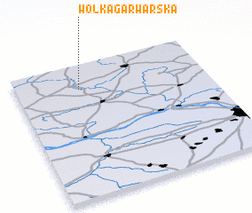 3d view of Wólka Garwarska