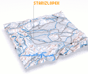 3d view of Stari Zlopek