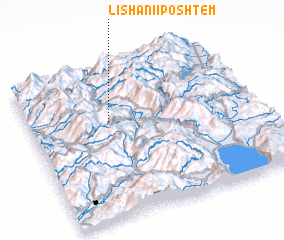 3d view of Lishani i Poshtëm