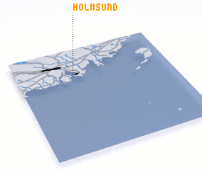 3d view of Holmsund