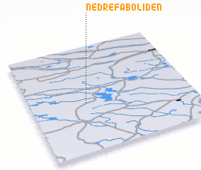 3d view of Nedre Fäboliden