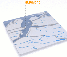 3d view of Elvejord