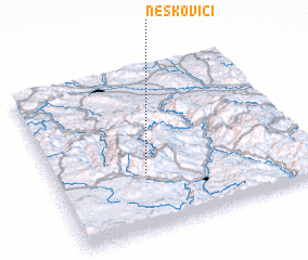 3d view of Neškovići