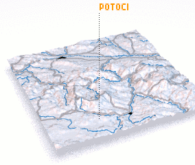 3d view of Potoci