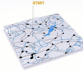 3d view of Átány