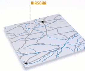 3d view of Miąsowa