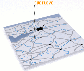 3d view of Svetloye