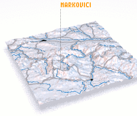 3d view of Markovići