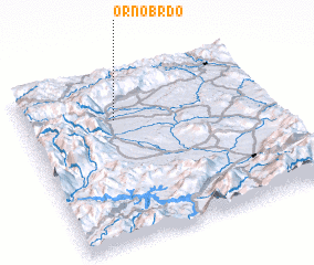 3d view of Orno Brdo