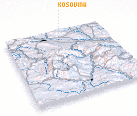 3d view of Kosovina
