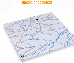 3d view of Wiązowa Podgórze