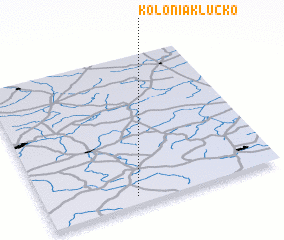 3d view of Kolonia Kłucko