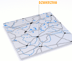 3d view of Dźwierznia