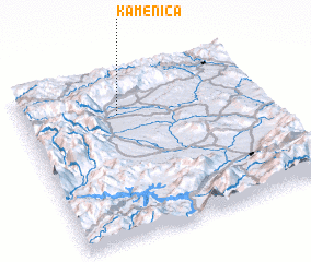 3d view of Kamenica