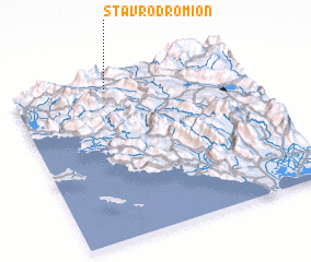 3d view of Stavrodrómion