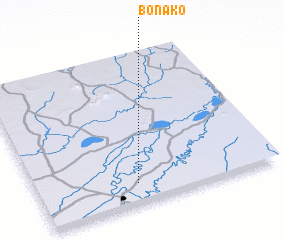 3d view of Bonako