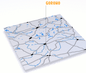 3d view of Górowo