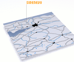 3d view of Sirenevo